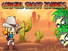 Cowgirl Shoot Zombies